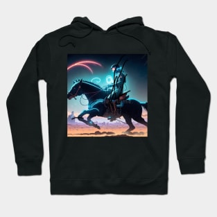 Cyber Punk Cowboy Hoodie